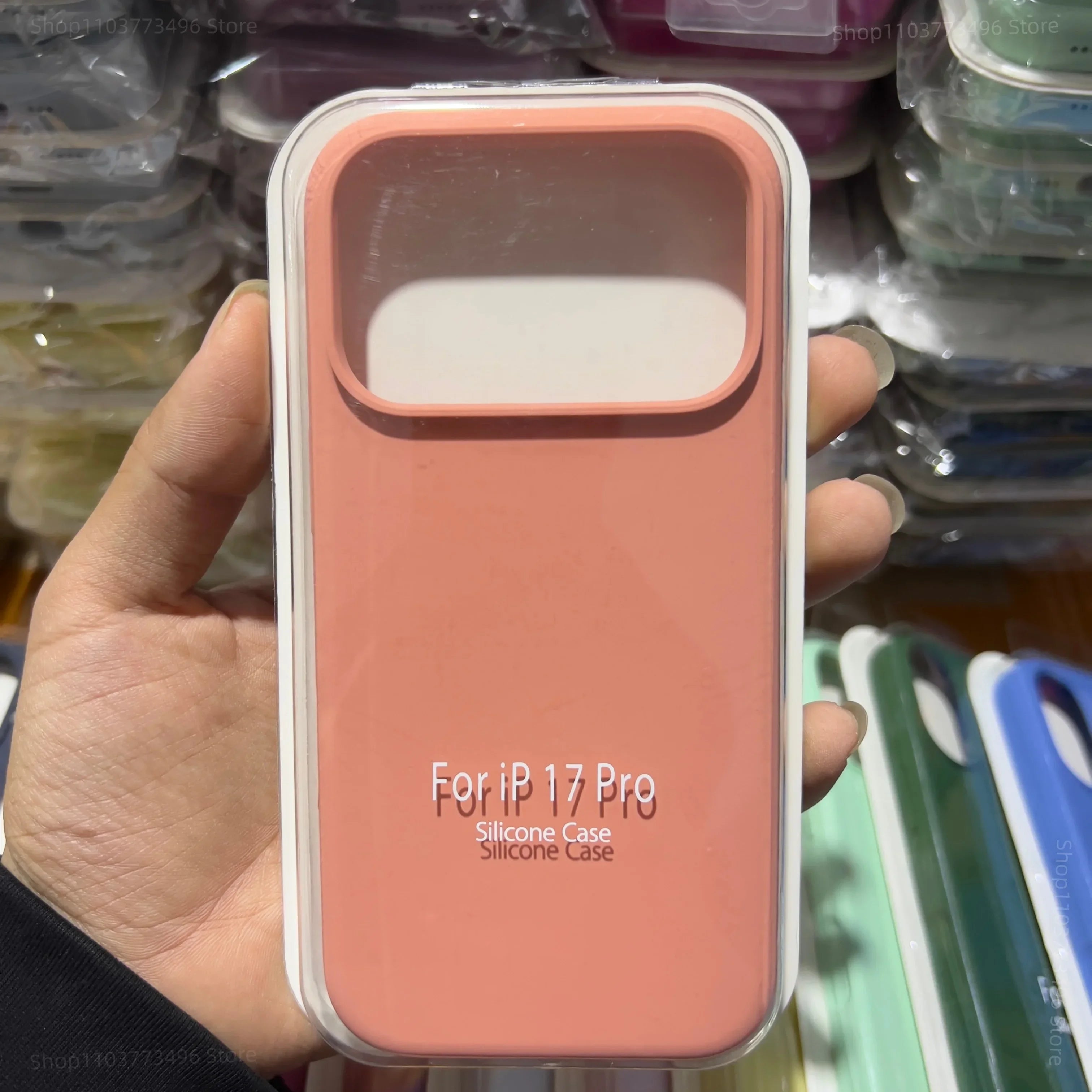 🍭📱 Official Liquid Silicone Skin-Feel Case for iPhone 17 Air / 16 / 15 / 14 / 17 Pro Max