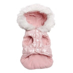 Dogs & Cats Warm Coat Jacket 🐶🐱 | Hoodie Dress with Leash Buckle – Winter Cozy Fleece