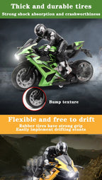 Remote Control Stunt Motorbike 360° Rotation Drift RC Car Model High Speed USB Charge Climbing Racing RC Motorcycle Toy for Kids