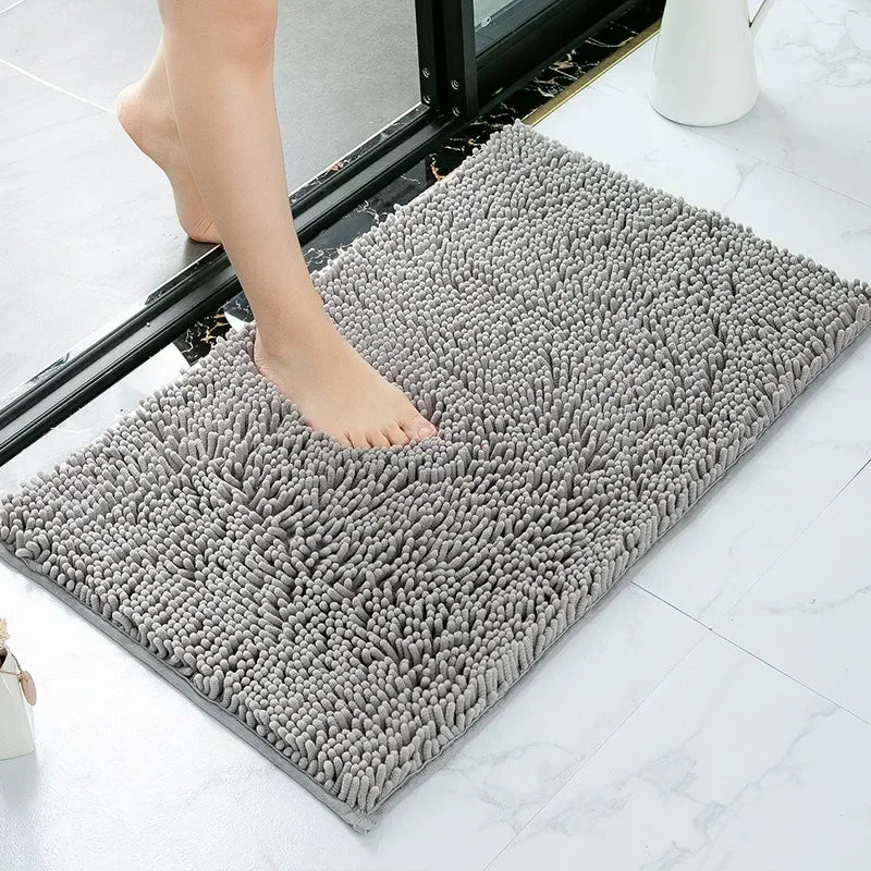 🐾🏠 Absorbent Dog Doormat for Muddy Paws – Non-Slip Microfiber