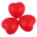 Heart Stress Balls – 2-Pack Red Heart-Shaped Foam Fidget Toys
