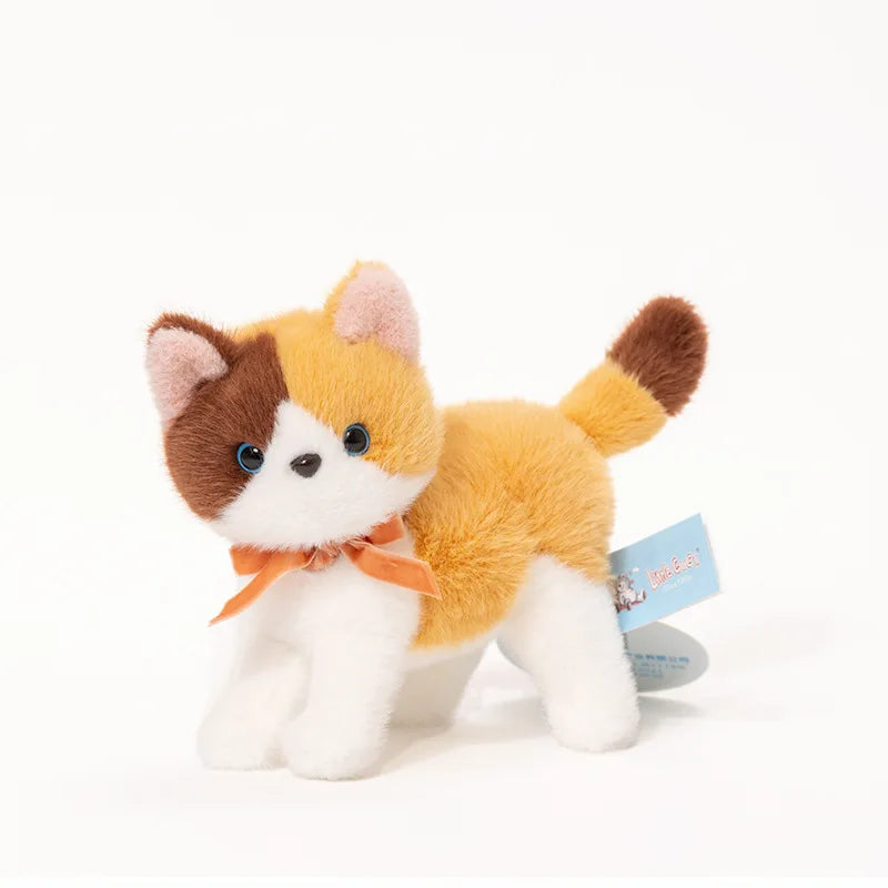🐱🧸 5.9 inches Simulation Cat Plush Doll – Cute Stuffed Animal for Home Decoration & Kids Gifts