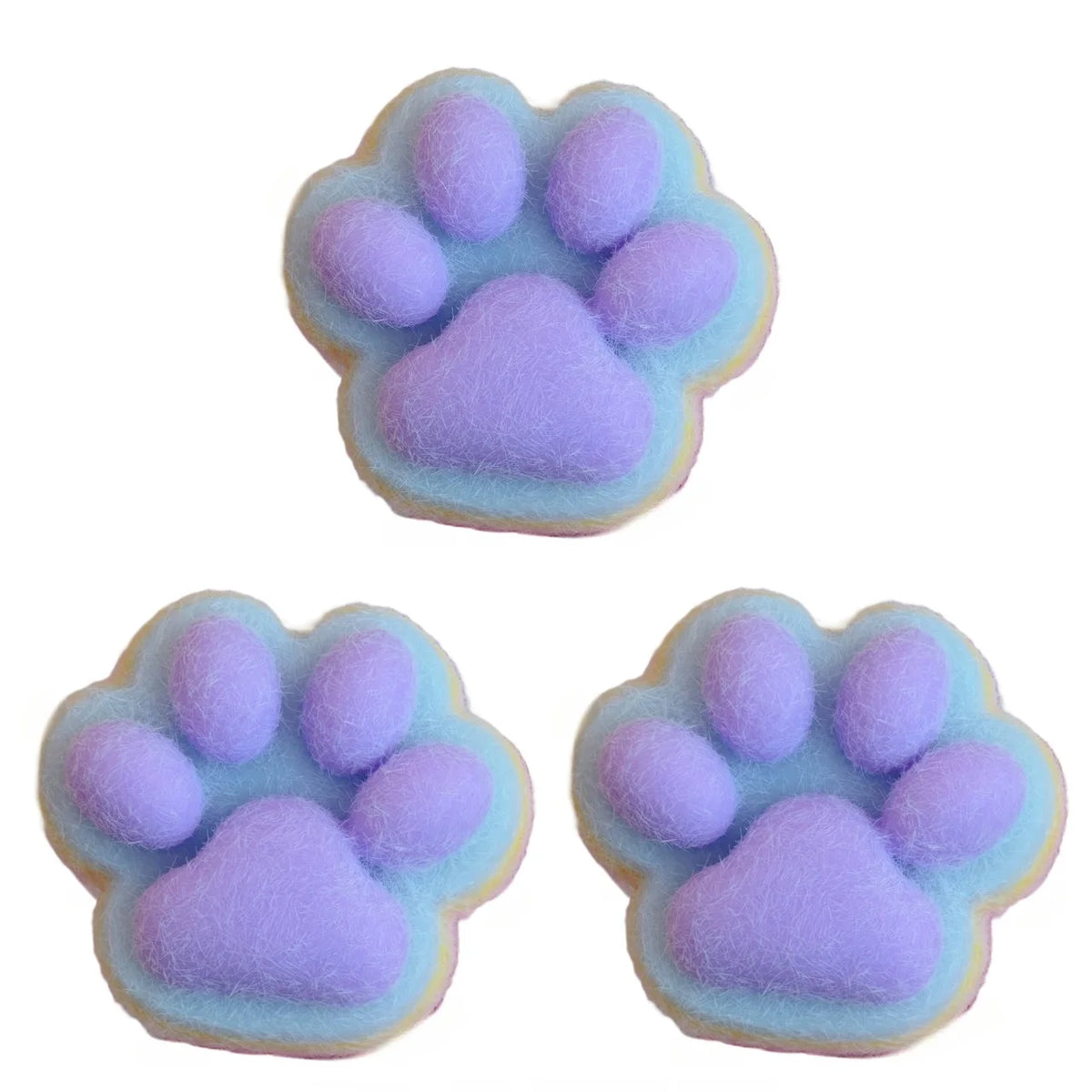 Cat Paw Mochi Squishy Toy – Soft Plush & Silicone Slow-Rebound Fidget
