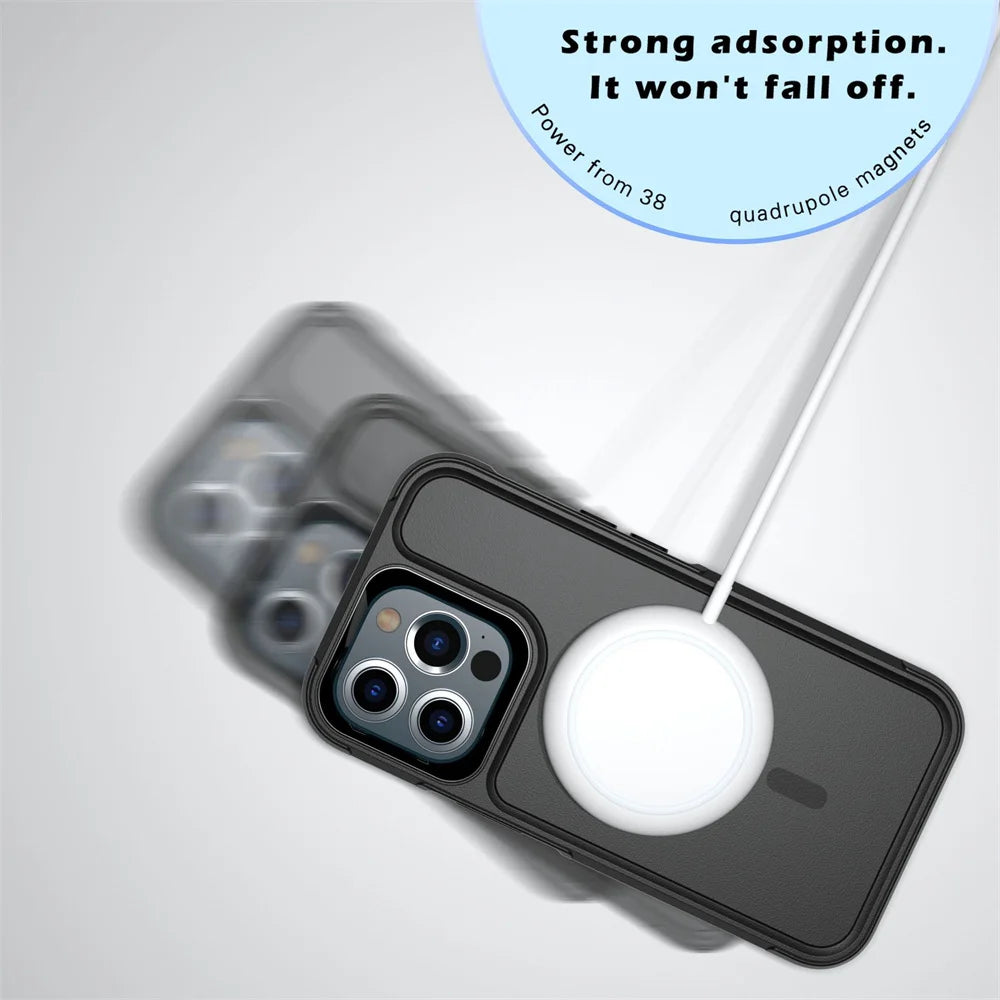MagSafe Magnetic Military-Grade Shockproof Case for iPhone
