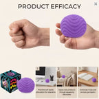 NeeDoh Waves Fuzz Ball – Textured Sensory Squeeze Fidget Toy