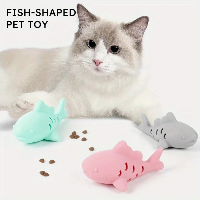 Interactive Cat & Dog Treat Toy – Food Hiding & Teeth Grinding Puzzle