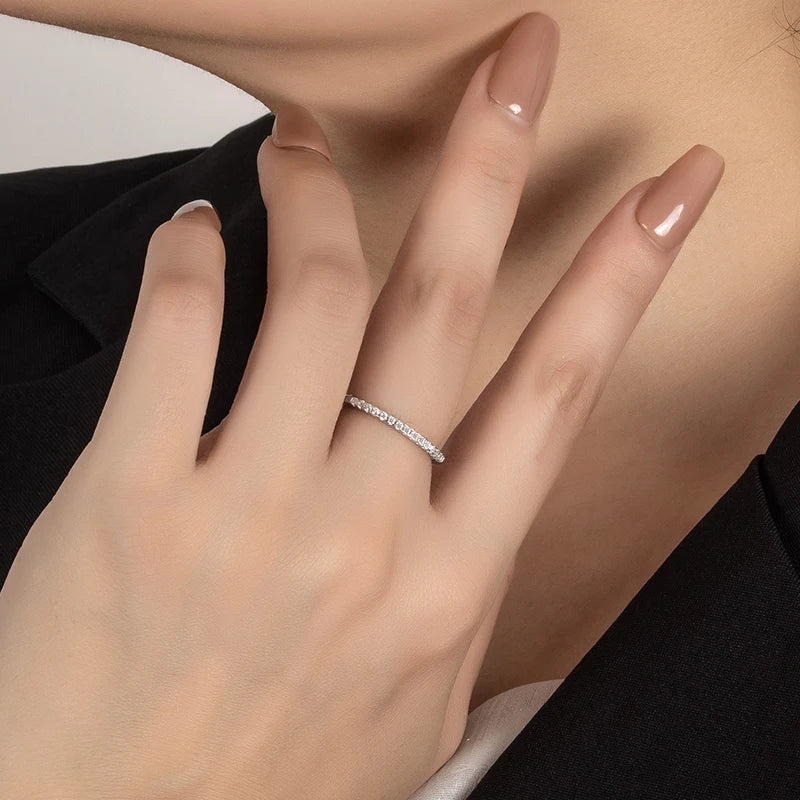 💎💍 PERFANY GRA Certified Moissanite Ring – S925 Eternal Classic