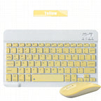 ⌨️🖱️ Mini Wireless Bluetooth Keyboard & Mouse Set – Portable for iPad & Android