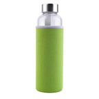 550ML Glass Travel Water Bottle – Shatterproof Portable Car Drinking Bottle 💧✨