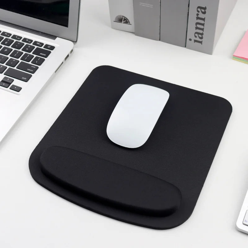 🖱️💚 EVA Ergonomic Game Mouse Pad with Wrist Support – Solid Color
