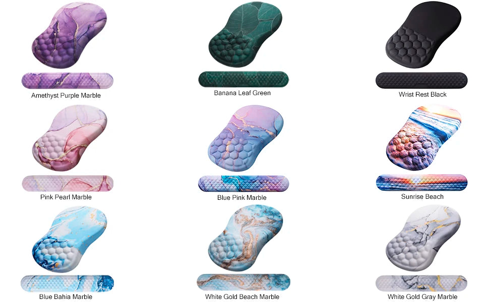 🖱️💖 Ergonomic Wrist Mouse Pad – Memory Foam Pain Relief Support