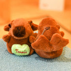 🦫🪽 Cute Capybara Plush Toy – Fluffy Anime Stuffed Animal with Hoodie & Wings | Small Simulation Doll Gift
