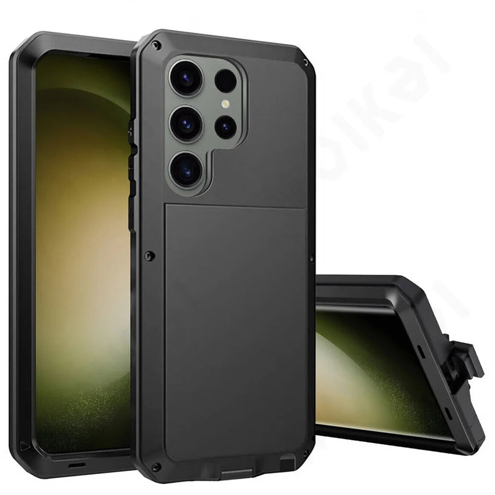 Heavy Duty Metal Armor Case for Samsung Galaxy S & Note Series