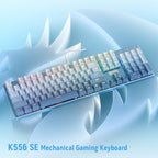 🔥⌨️ Redragon K556 SE RGB Wired Mechanical Gaming Keyboard – 104 Keys