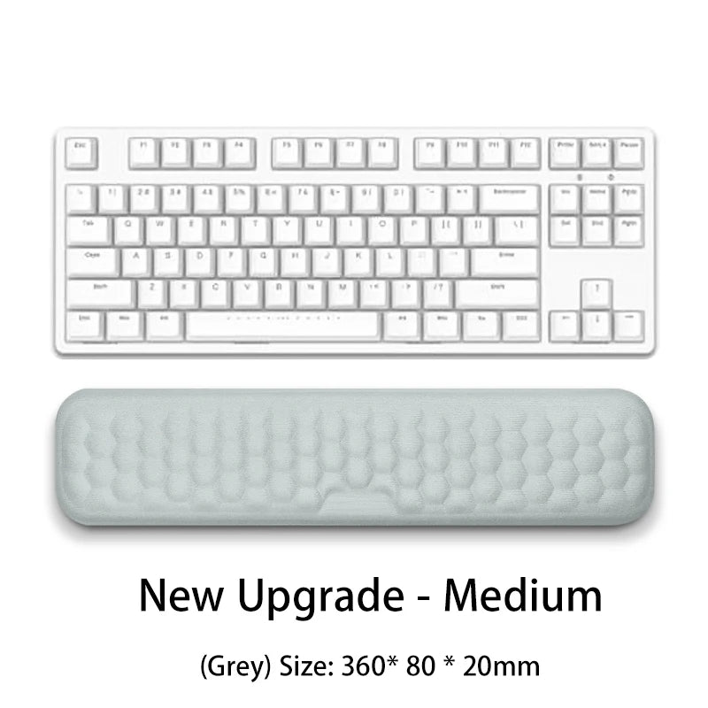 ⌨️🖱️ Ergonomic Memory Foam Keyboard & Mouse Wrist Rest Pad