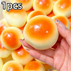 Honey Bread Squishy Toy – Soft ASMR Sensory Squeeze Fidget