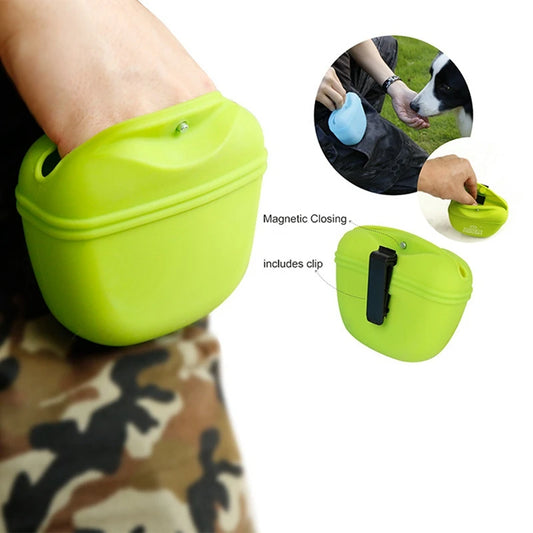 🎒🐾 Portable Dog Training Treat Waist Bag – Outdoor Reward Pouch