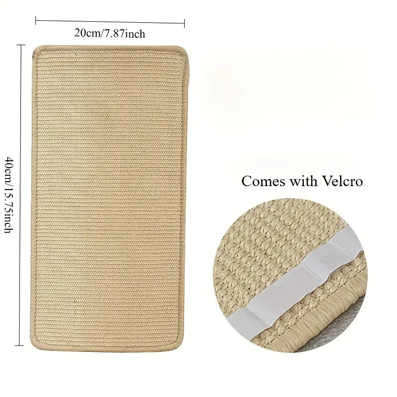 A sturdy and thick cat scratch board - free of clutter, sofa safety, used for exercise and relaxation