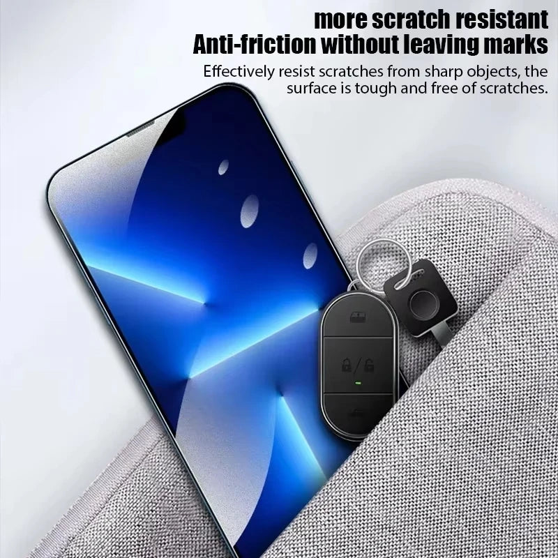 3PCS Matte Tempered Glass Screen Protector – Anti-Glare Frosted for iPhone