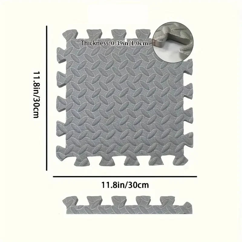 8/16 Pcs Non Slip Foam Yoga Mat