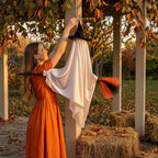 Cute Hanging Ghost Decoration – Halloween Witch Décor