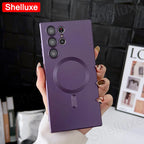 Luxury MagSafe Magnetic Soft TPU Case for Samsung Galaxy S25 Ultra / EDGE