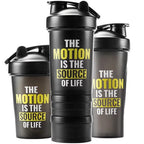 🥤💪 Protein Shaker Cup 400/600/650ml – Leakproof with Metal Stirrer