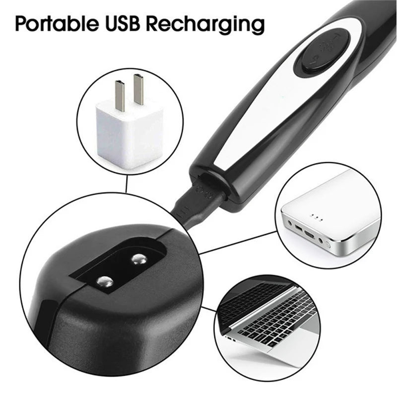 Electric Pet Clipper Grooming Kit – Rechargeable Professional Trimmer for Dogs & Cats