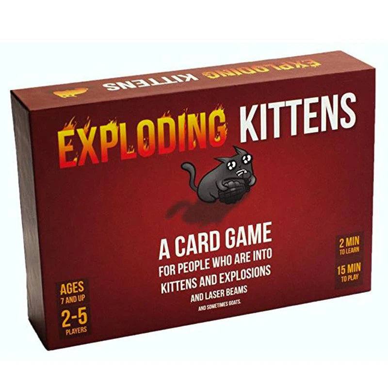 Zombie Kittens – Hilarious Family Card Game for Kids, Teens & Adults | 2–5 Players | Game Night Fun🧟‍♂️🐱