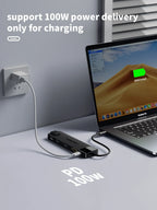 🚀💻 Lemorele TC100 13-Port USB-C Hub – 4K HDMI RJ45 1000Mbps Dock 🔎 SEO Title