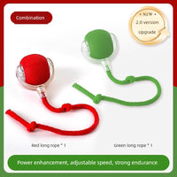 Upgrade 2.0-Red + Green Long Rope [Power Enhancement Speed Adjustable]]