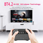 🌈⌨️ i10 / i8 Mini Wireless Keyboard – Dual Mode Air Mouse with Touchpad