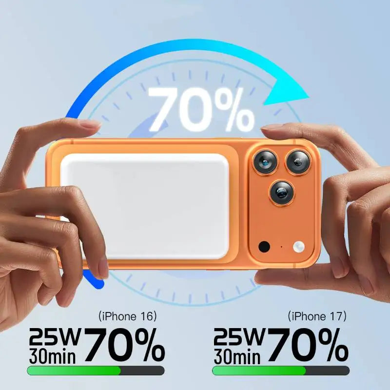 10000mAh Magnetic Wireless Power Bank – 15W PD Fast Charging