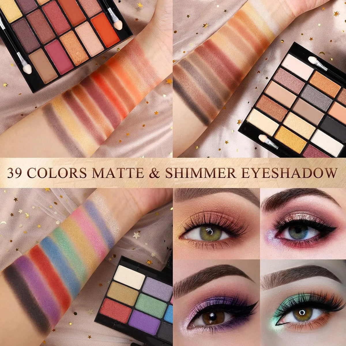 🎨✨ Color Spirit Professional Makeup Complete Set 💄 | All-in-One Makeup Kit for Artists & Beauty Enthusiasts 🌈