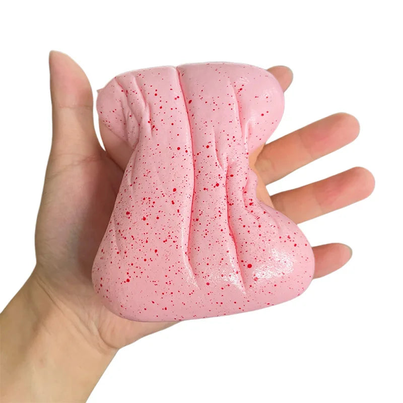 Cute Butter Toast Squishy – Slow-Rising Kawaii Bread Fidget Toy