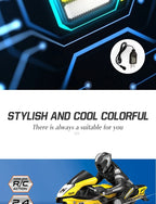 1/10 RC Motorcycle 4CH Drift Racing High Speed Remote Control Motorcycles 35 Meters Electric Off-Road Model Toys for Boys Child