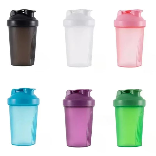 🥤💪 400ML Protein Shaker Bottle – BPA Free with Stainless Ball