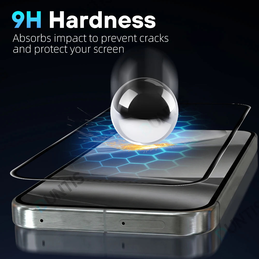 9H Tempered Glass Screen Protector with Dust-Free Install Box for Google Pixel