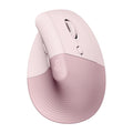 🖱️💜 Logitech Lift Vertical Ergonomic Wireless Mouse – Silent Click Dual Mode