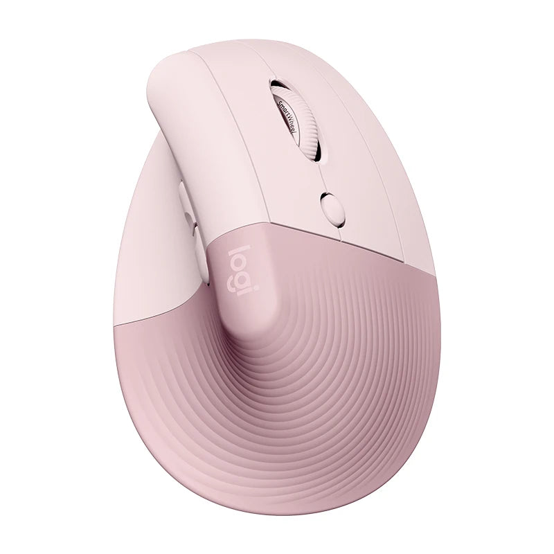 🖱️💜 Logitech Lift Vertical Ergonomic Wireless Mouse – Silent Click Dual Mode