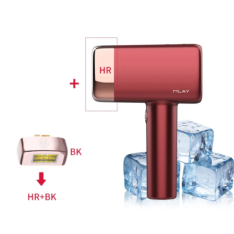 ✨ MLAY T14 IPL Hair Removal Device | ICE Cool Laser Epilator 3-in-1 ❄️ | 500,000 Flashes Permanent Hair Reduction for Body & Face