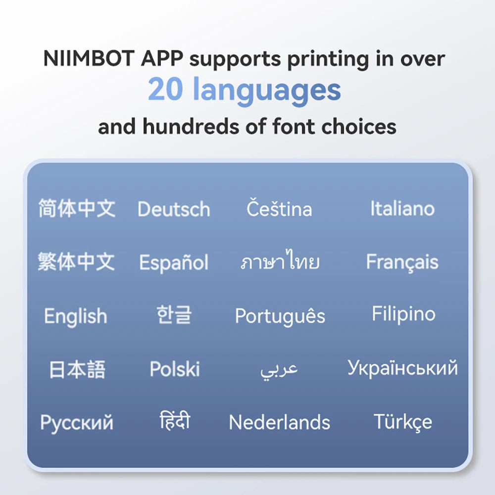 🏷️📱 NIIMBOT B1 Portable Thermal Label Printer – 2 Inch Bluetooth Sticker Maker