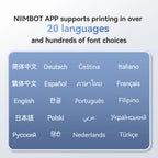 🏷️📱 NIIMBOT B1 Portable Thermal Label Printer – 2 Inch Bluetooth Sticker Maker
