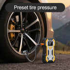 🚗⚡ 1500A Portable Car Jump Starter 12V – 20000mAh Power Bank with Smart Air Inflator & LED Emergency Light