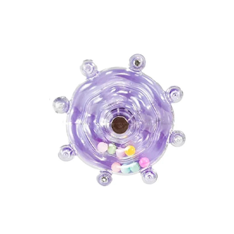 🦜🎡 Parrot Wheel Interactive Hanging Toy with Sound Ball