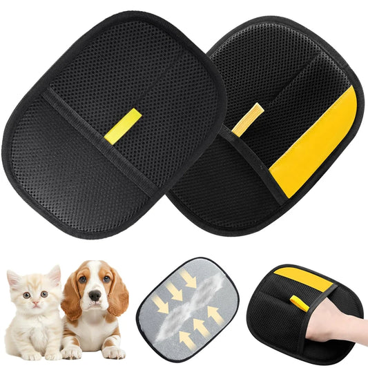 🐾🧤 Pet Hair Remover Glove – Double-Sided Deshedding Brush