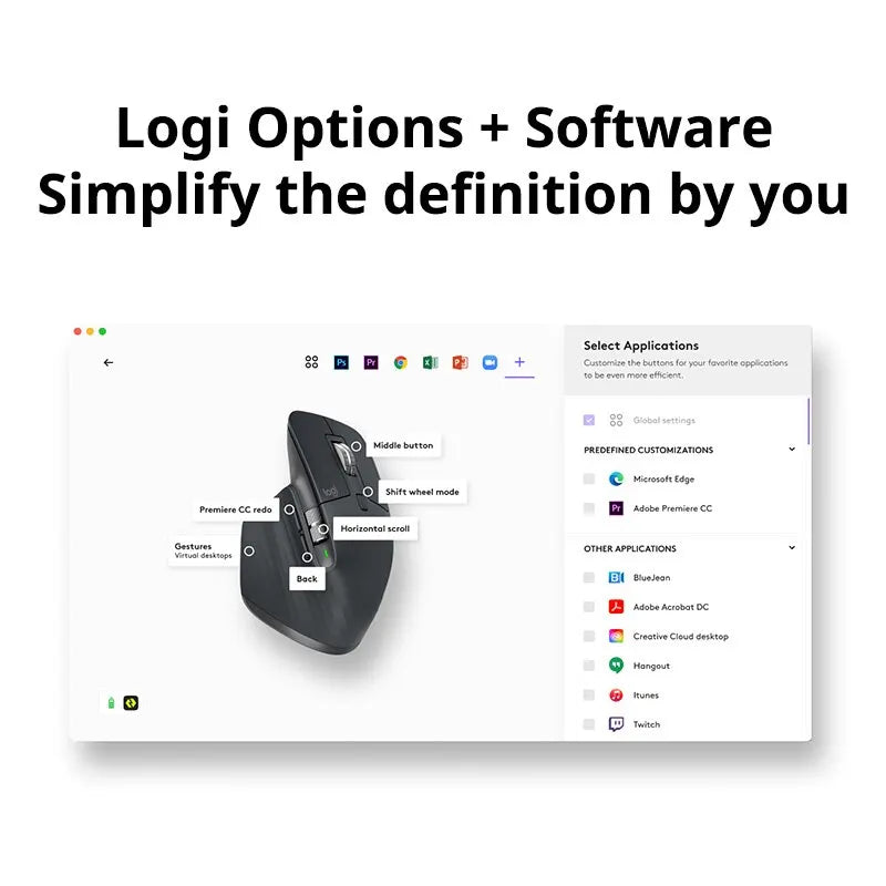 🖱️🚀 Logitech MX Master 3S Wireless Bluetooth Mouse – High-End Cross-Screen Control