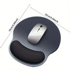 🌈🖱️ Gradient Ergonomic Mouse Pad with Wrist Support – Non-Slip