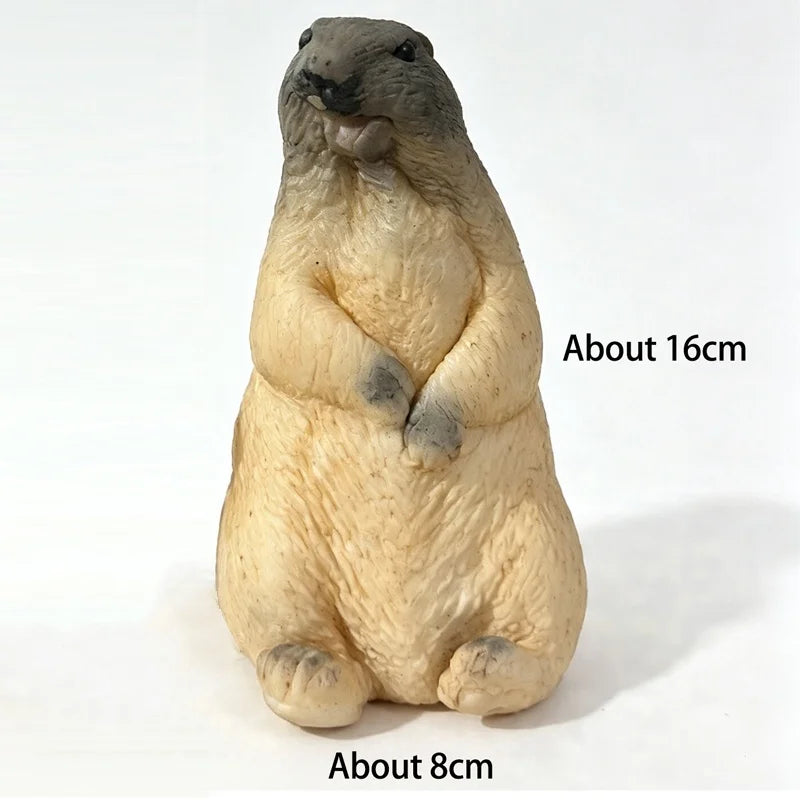 Realistic Squirrel Squishy Toy – Soft TPR Fast-Rebound Fidget