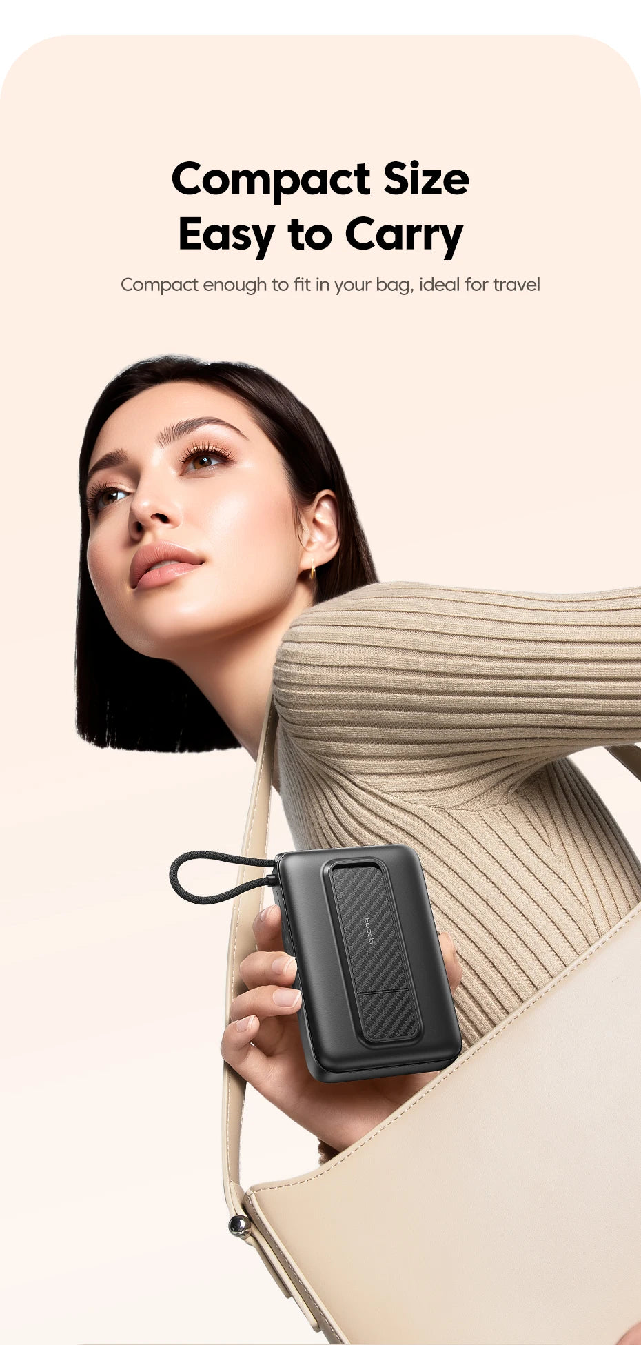 Toocki 10000mAh Magnetic Wireless Power Bank – 15W / 22.5W PD Fast Charge